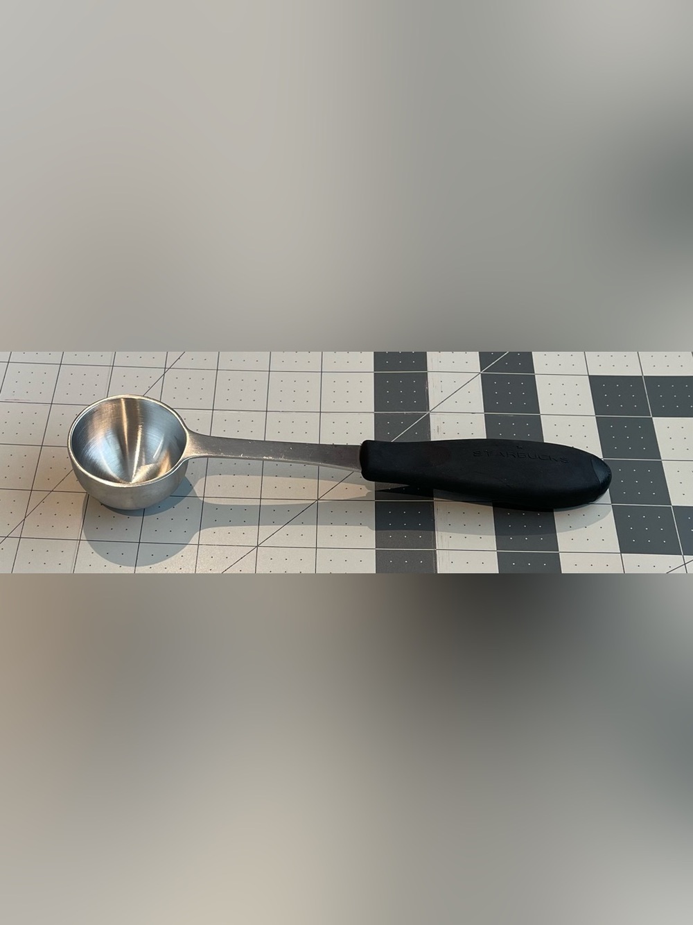 Starbucks Coffee Scoop 2 Tbsp 10 Grams Stainless Steel Black Rubber Handle